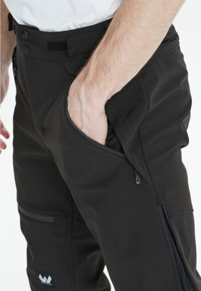 WHISTLER Finnegan M Softshell Pant W-PRO 8000 BLACK – Bild 7