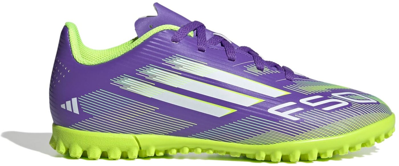 ADIDAS F50 CLUB TF J PURRUS/FTWWHT/LUCLEM