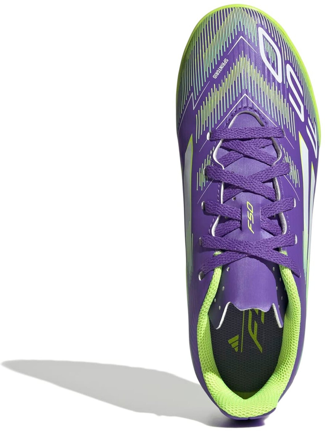 ADIDAS F50 CLUB TF J PURRUS/FTWWHT/LUCLEM – Bild 3