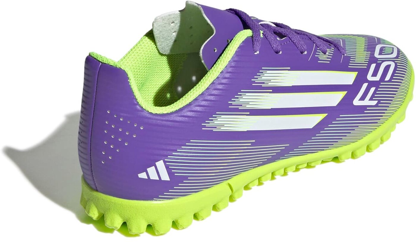 ADIDAS F50 CLUB TF J PURRUS/FTWWHT/LUCLEM – Bild 7