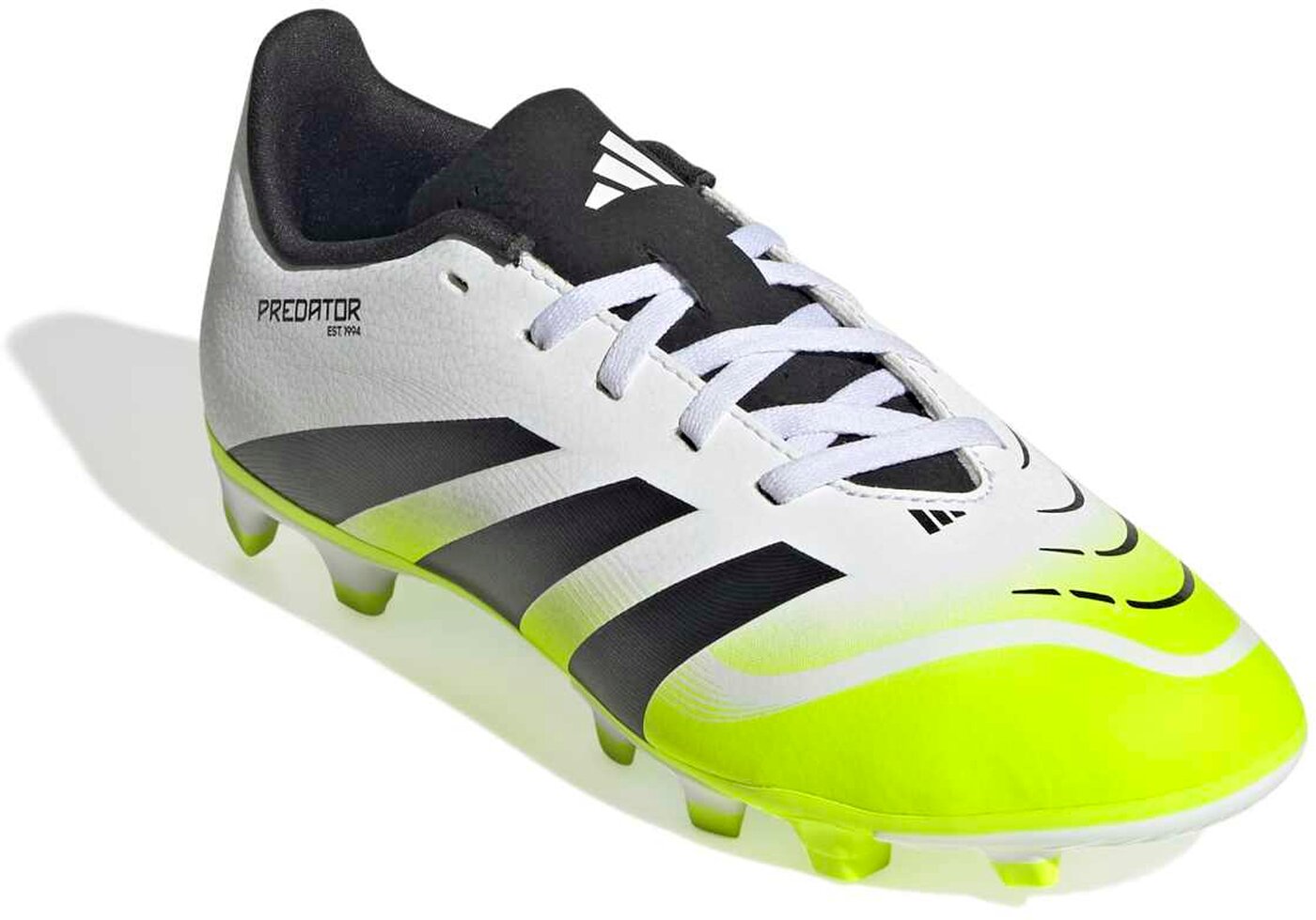 ADIDAS PREDATOR CLUB FG/MG J FTWWHT/CBLACK/LUCLEM – Bild 6
