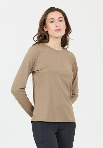 ATHLECIA Almi W L/S Tee ROASTED CASHEW – Bild 3