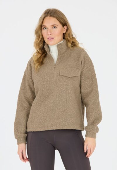 ATHLECIA Florrie W Sherpa Half zip FALLEN ROCK – Bild 3