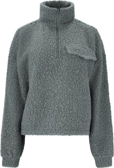 ATHLECIA Florrie W Sherpa Half zip SEDONA SAGE