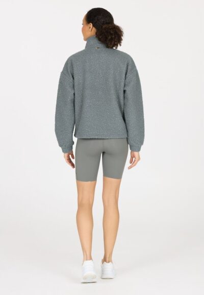 ATHLECIA Florrie W Sherpa Half zip SEDONA SAGE – Bild 6