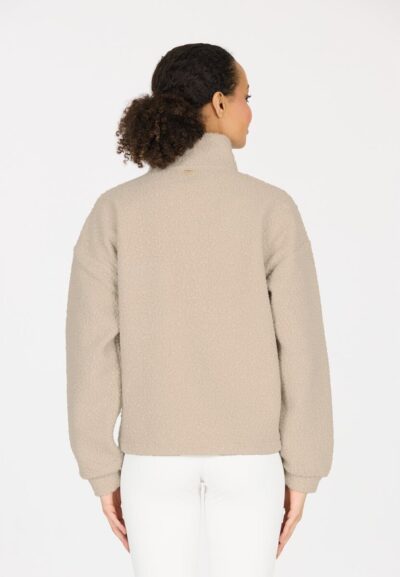 ATHLECIA Florrie W Sherpa Half zip SILVER CLOUD – Bild 4