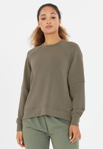 ATHLECIA Jacey W Crew Neck SMOKEY OLIVE – Bild 3