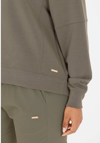 ATHLECIA Jacey W Crew Neck SMOKEY OLIVE – Bild 8
