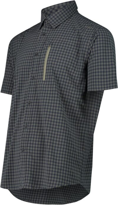 CMP MAN SHIRT ANTRACITE-SAGE – Bild 3