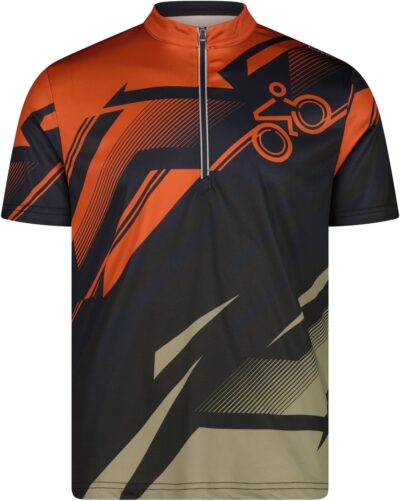 CMP MAN T-SHIRT FREEBIKE RUGGINE-SAGE