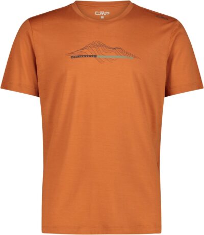 CMP MAN T-SHIRT RUGGINE