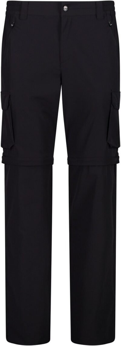 CMP MAN ZIP OFF PANT ANTRACITE