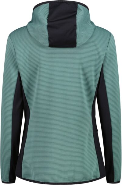 CMP WOMAN JACKET FIX HOOD AGAVE – Bild 2
