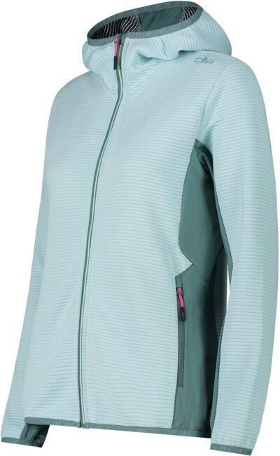 CMP WOMAN JACKET FIX HOOD OPALE – Bild 3