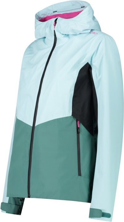 CMP WOMAN JACKET FIX HOOD OPALE – Bild 3