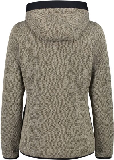 CMP WOMAN JACKET FIX HOOD SABBIA – Bild 2