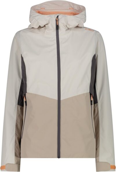 CMP WOMAN JACKET FIX HOOD VANIGLIA