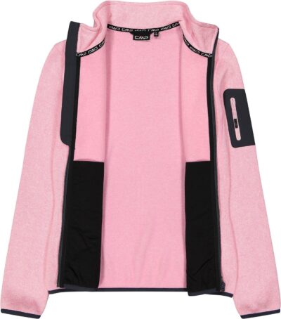 CMP WOMAN JACKET PINK-BIANCO – Bild 3