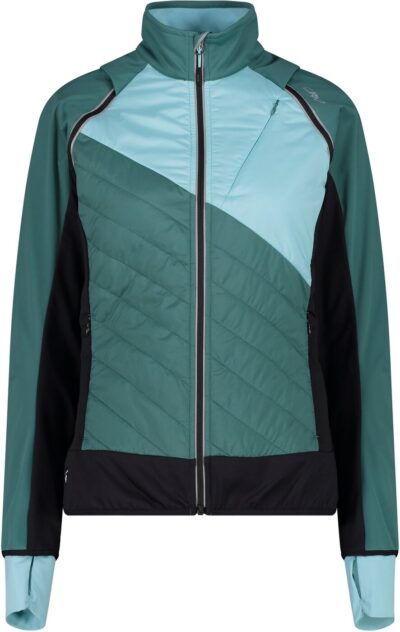 CMP WOMAN JACKET WITH DETACHABLE SLEEVES AGAVE