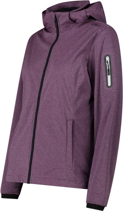 CMP WOMAN JACKET ZIP HOOD BUBBLEGUM MEL. – Bild 3