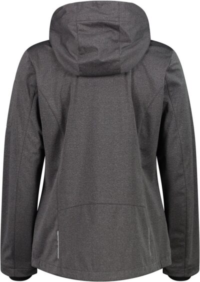 CMP WOMAN JACKET ZIP HOOD TERRA MEL. – Bild 2