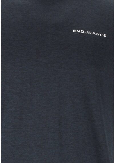 ENDURANCE Abdon M Melange S/S Tee BLACK MELANGE – Bild 7