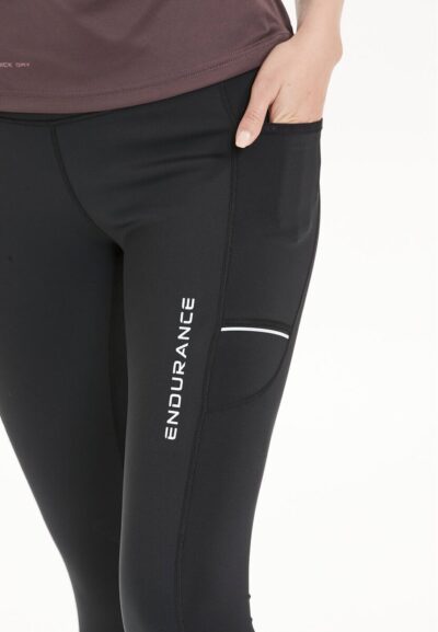 ENDURANCE Energy V2 W Windblock Tights BLACK – Bild 7