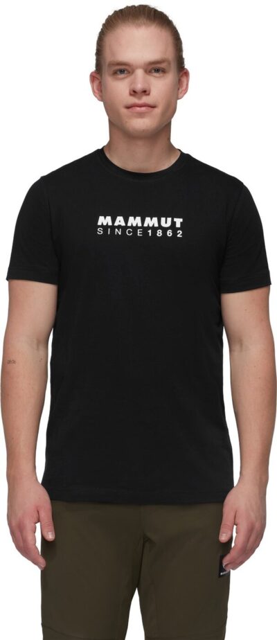 MAMMUT Mammut Core T-Shirt Men Logo BLACK – Bild 2