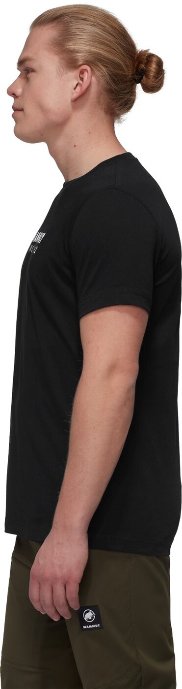 MAMMUT Mammut Core T-Shirt Men Logo BLACK – Bild 4