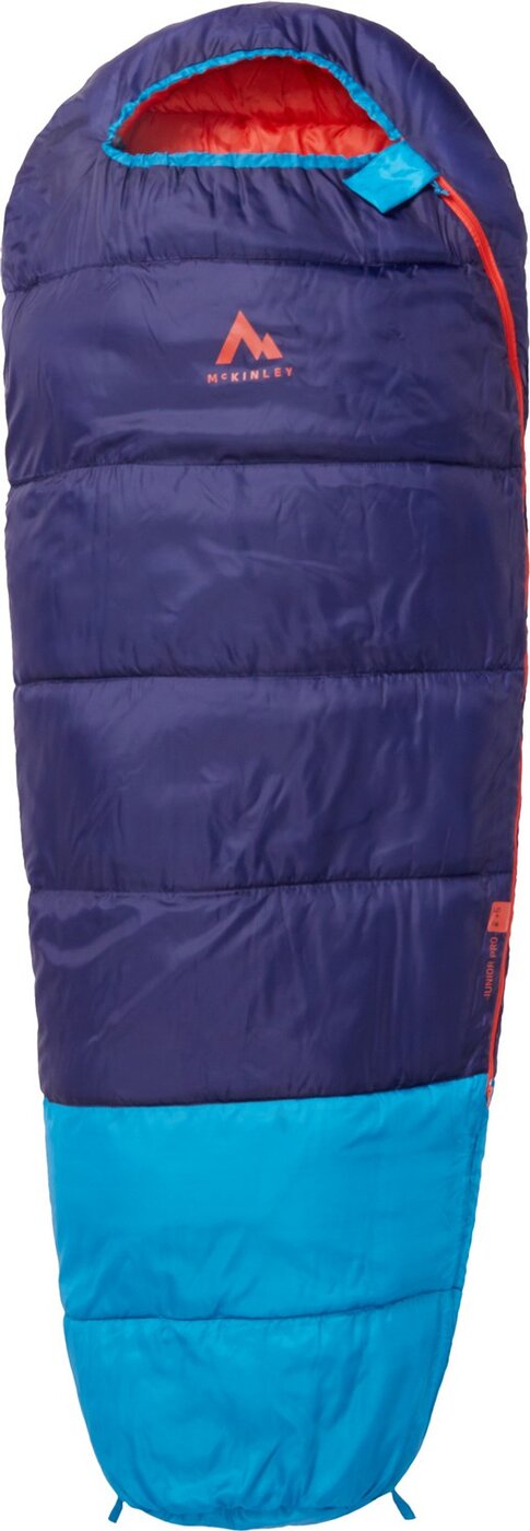 McKINLEY Ki.-Mu-Schlafsack JR. EXT II BLUE/NAVY DARK/RED