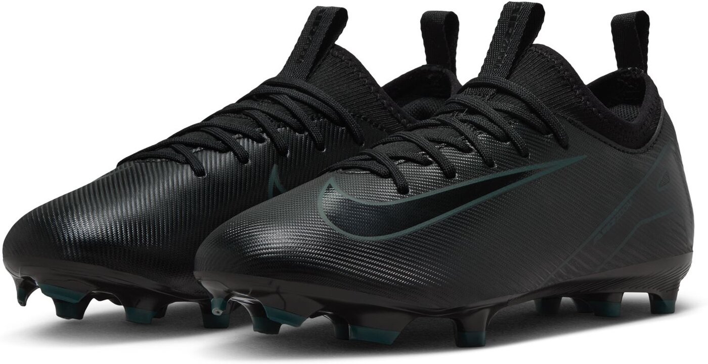NIKE JR ZOOM VAPOR 16 ACADEMY FG/MG BLACK/BLACK-DEEP JUNGLE – Bild 4