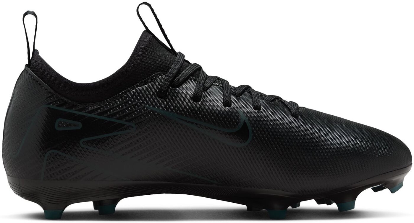 NIKE JR ZOOM VAPOR 16 ACADEMY FG/MG BLACK/BLACK-DEEP JUNGLE – Bild 6
