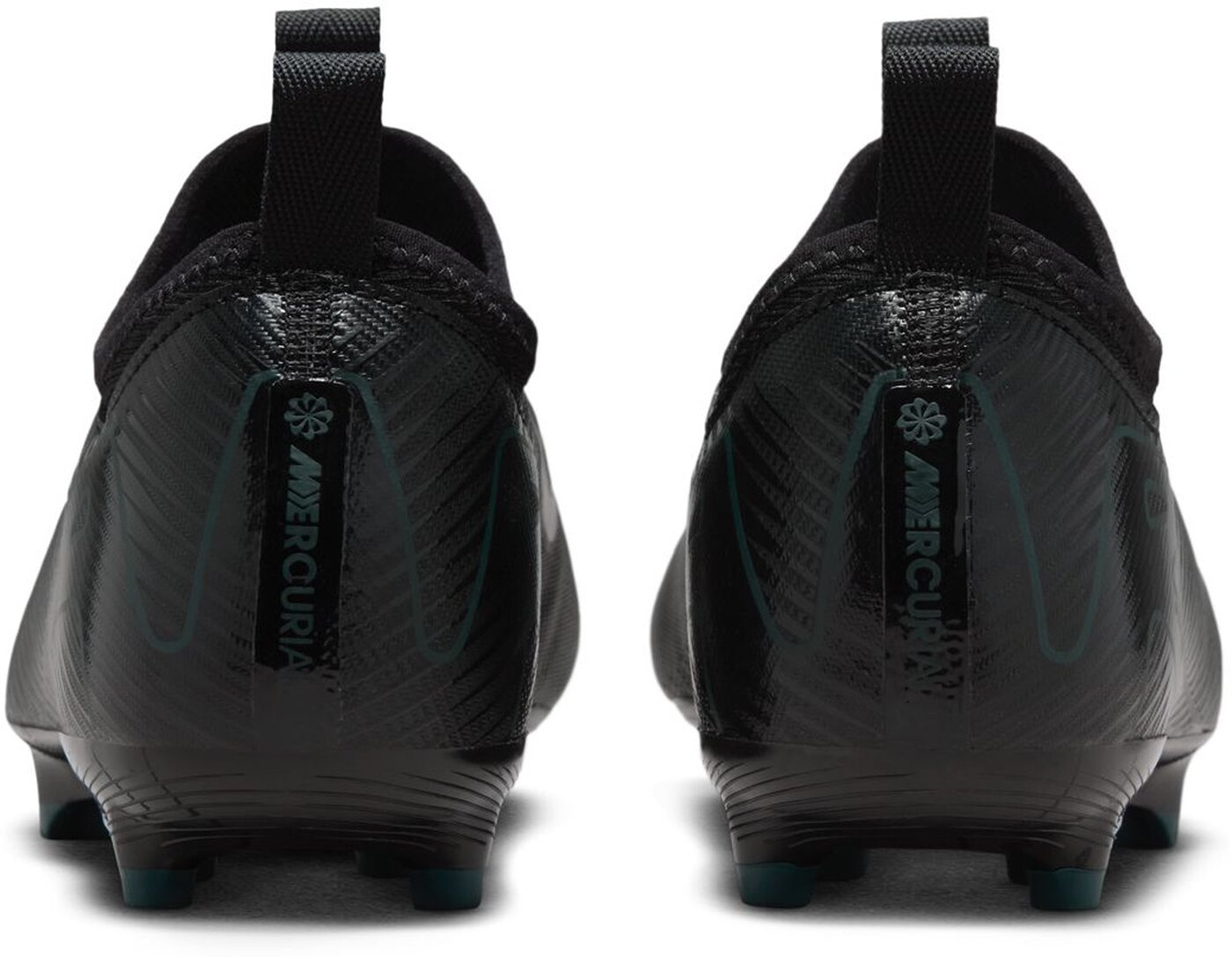 NIKE JR ZOOM VAPOR 16 ACADEMY FG/MG BLACK/BLACK-DEEP JUNGLE – Bild 7