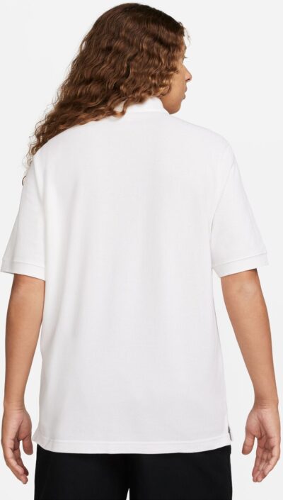 NIKE M NK CLUB SS POLO PIQUE WHITE/BLACK – Bild 5