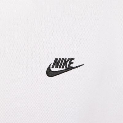 NIKE M NK CLUB SS POLO PIQUE WHITE/BLACK – Bild 6