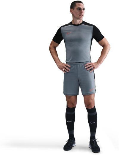NIKE M NK DF ACD25 SS TOP BR COOL GREY/BLACK/BRIGHT CRIMSON