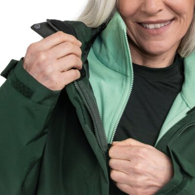 SCHÖFFEL 3in1 Jacket Style Okere WMS DARK JADE – Bild 4