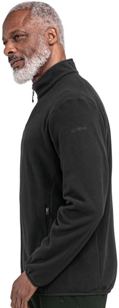 SCHÖFFEL Fleece Jk Style Ash MNS BLACK – Bild 3