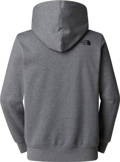 THE NORTH FACE M DREW PEAK PULLOVER HOODIE TNF MEDIUM GREY HEATHER – Bild 2