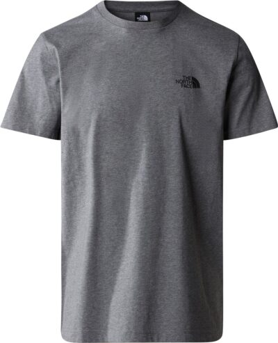 THE NORTH FACE M S/S SIMPLE DOME TEE TNF MEDIUM GREY HEATHER