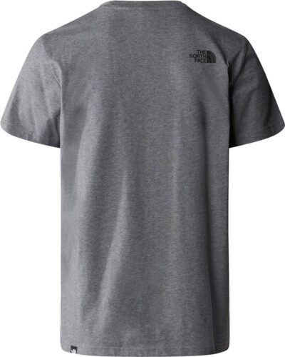 THE NORTH FACE M S/S SIMPLE DOME TEE TNF MEDIUM GREY HEATHER – Bild 2