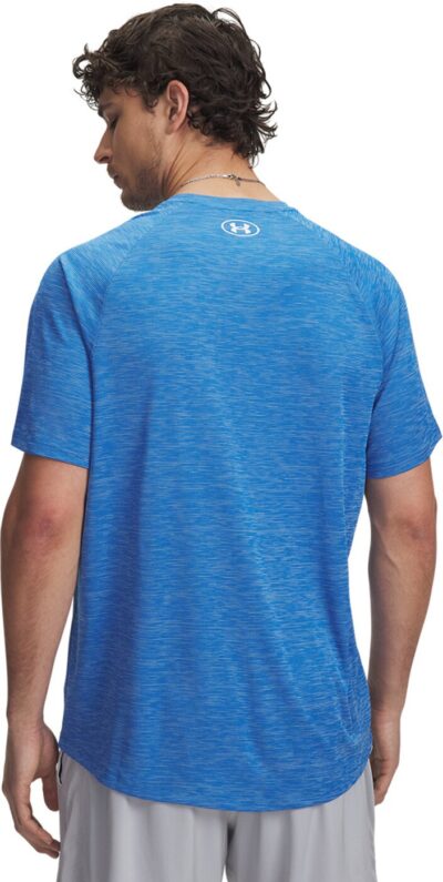 UNDER ARMOUR UA TECH TEXTURED SS BLUE ATLANTIS – Bild 2