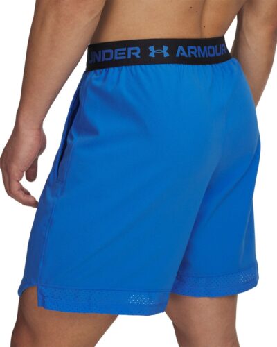 UNDER ARMOUR UA VANISH WOVEN 6IN SHORTS BLUE ATLANTIS – Bild 4