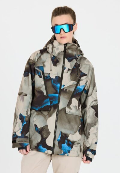 WHISTLER Palmdale W Printed Ski Jacket W-PRO 10000 BLACK – Bild 3