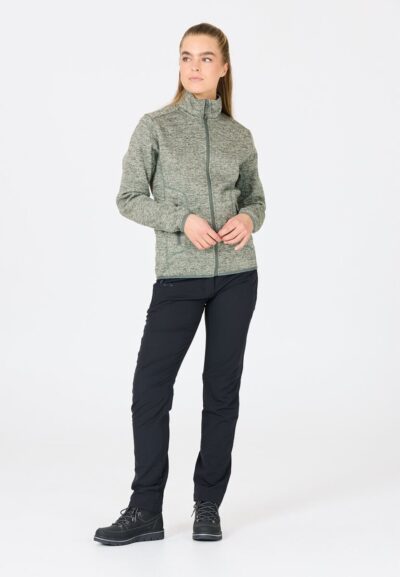 WHISTLER Samani W Melange Fleece Jacket BALSAM GREEN – Bild 5