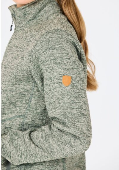 WHISTLER Samani W Melange Fleece Jacket BALSAM GREEN – Bild 9