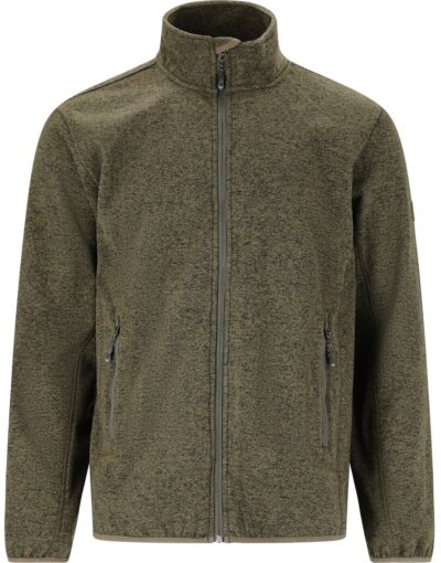 WHISTLER Sampton M Melange Fleece Jacket BLACK INK