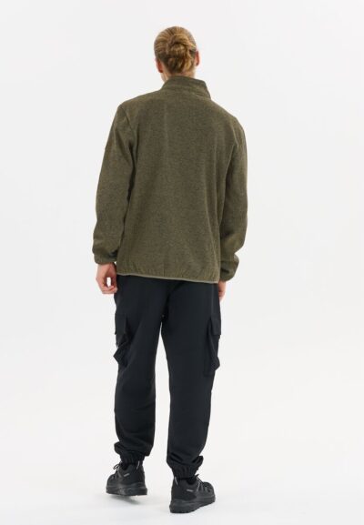 WHISTLER Sampton M Melange Fleece Jacket BLACK INK – Bild 6