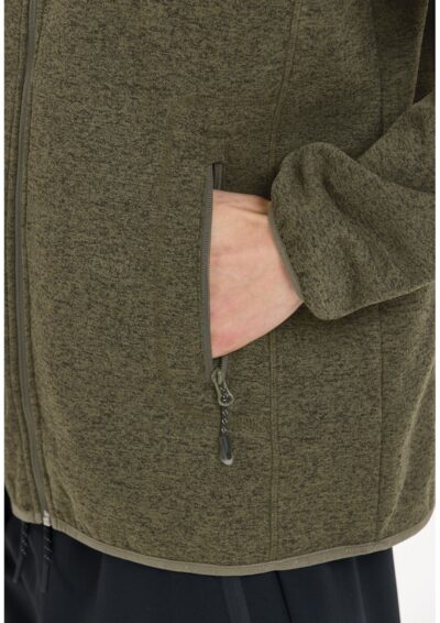 WHISTLER Sampton M Melange Fleece Jacket BLACK INK – Bild 8