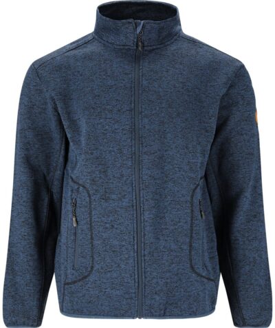 WHISTLER Sampton M Melange Fleece Jacket DARK DENIM